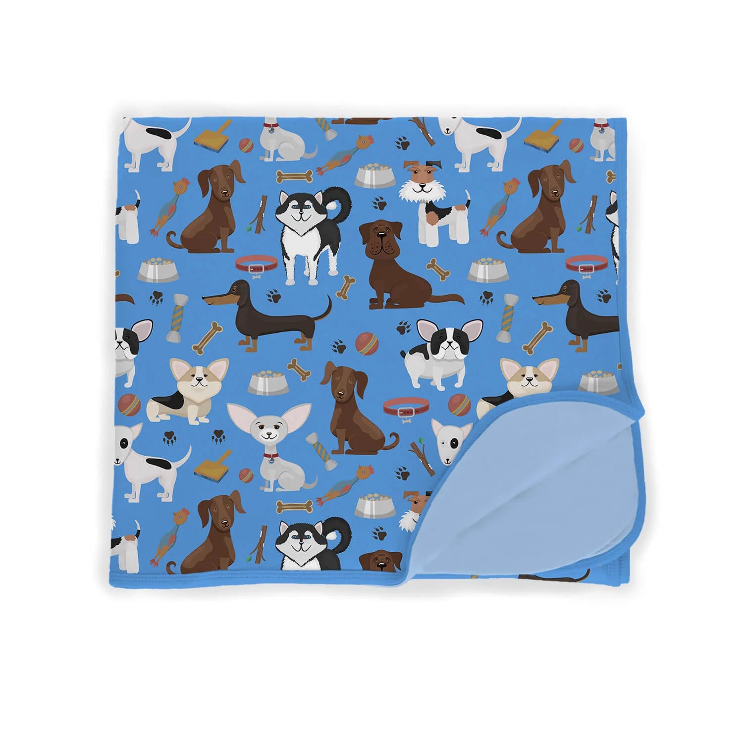 Dapper Dogs Baby Blanket