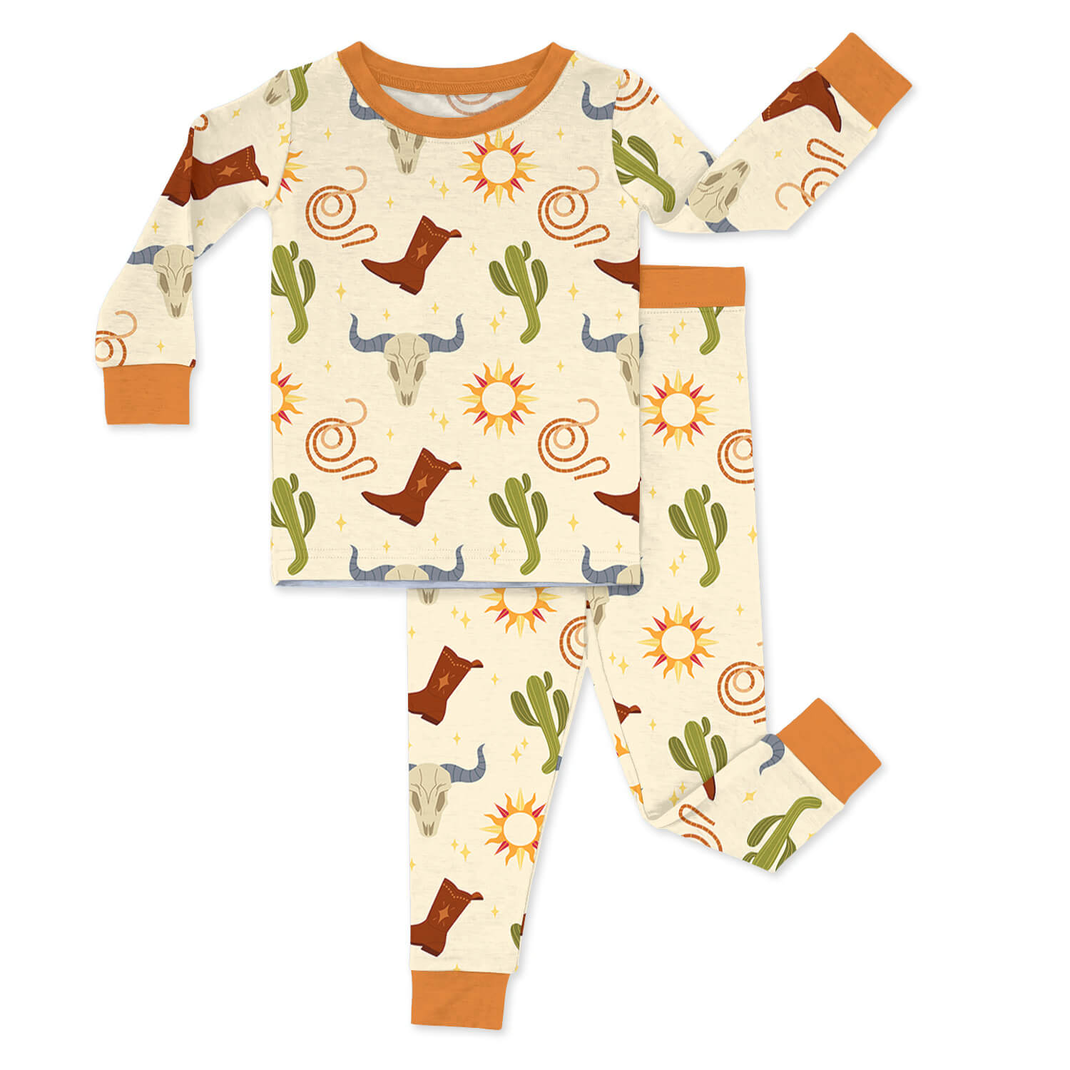 Ready To Rodeo Two Piece Pajama Set